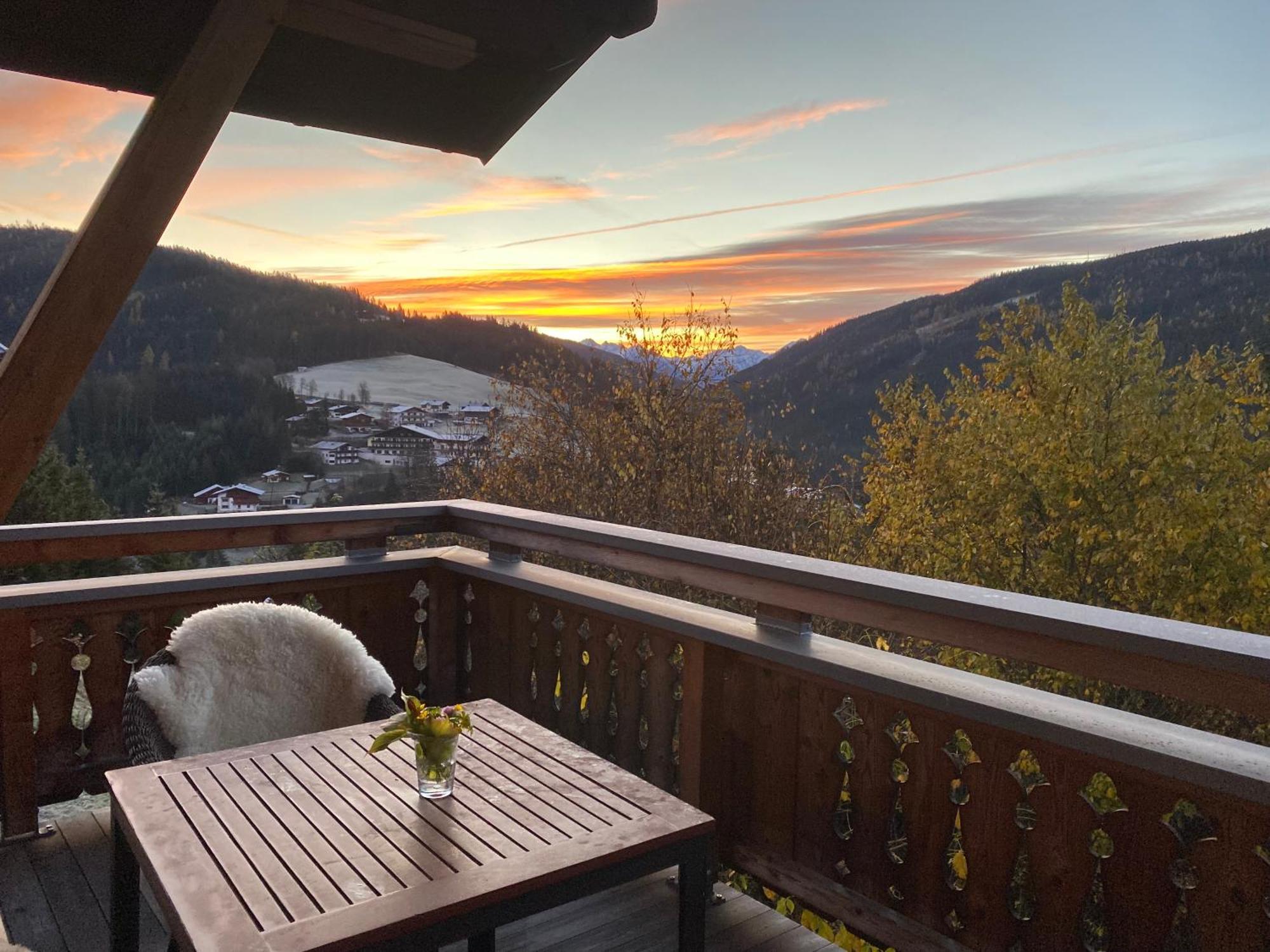 Chalet Kleinbergsonne Filzmoos Eksteriør billede